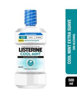 ENJUAGUE LISTERINE COOL MINT EXTRA SUAVE X 500 ML