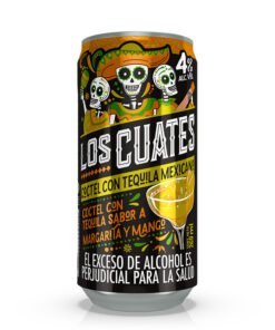 TEQUILA LOS CUATES MANGO LATA X 269 ML